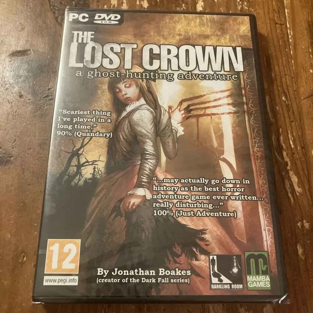 The Lost Crown A Ghost Hunting Adventure PC Game NEW SEALED